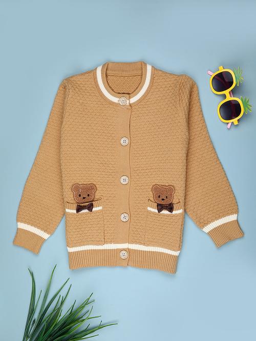boys self design long sleeve sweater - 22156888 - Very Small Image - 1
