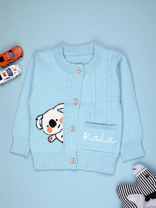 boys self design long sleeve sweater - 22156984 - Very Small Image - 1