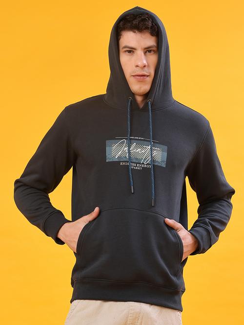 men chest print long sleeve regular fit sweatshirt - 22157163 - Very Small Image - 1