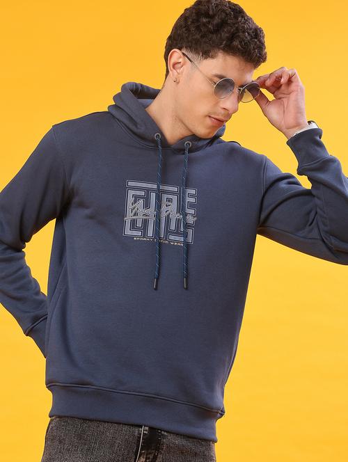 men chest print long sleeve regular fit sweatshirt - 22157164 - Very Small Image - 1