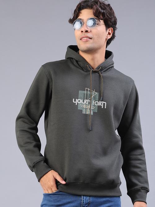 men chest print long sleeve regular fit sweatshirt - 22157207 - Very Small Image - 1