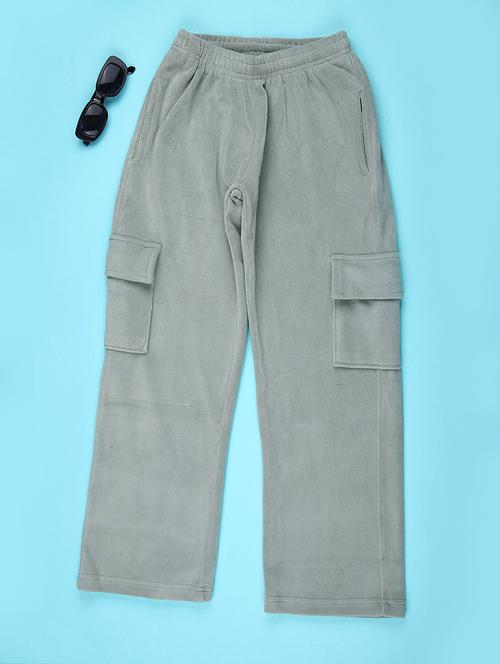 girls solid mid rise cargo - 22157686 - Very Small Image - 1