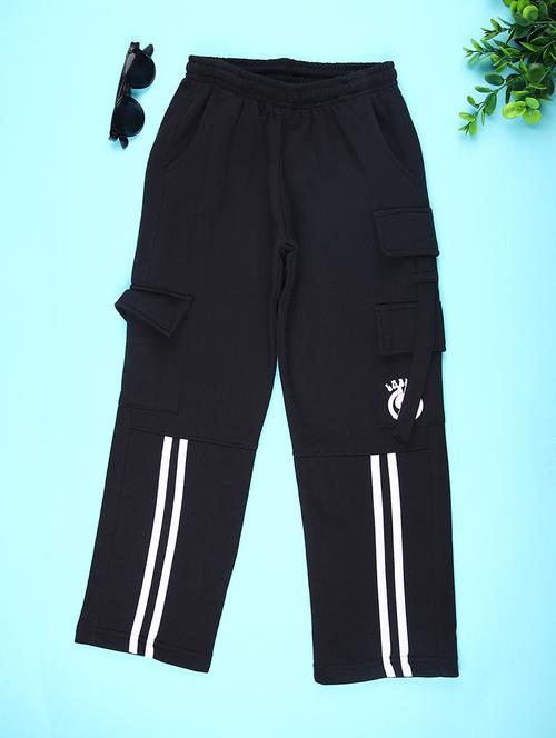 girls solid mid rise cargo - 22157774 - Very Small Image - 1