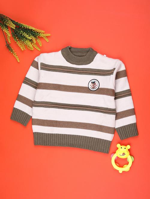 boys striped long sleeve sweater - 22159554 - Very Small Image - 1
