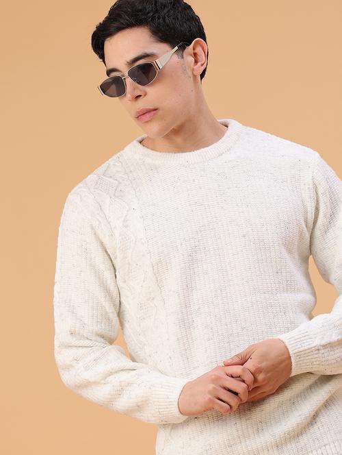 men self designed long sleeve pullover - 22159740 - Very Small Image - 1