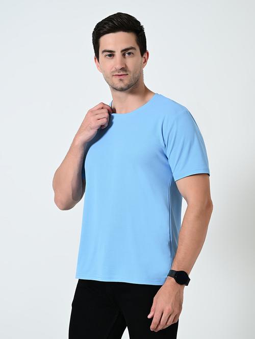 men solid short sleeve regular fit t-shirt - 22161121 - Very Small Image - 1