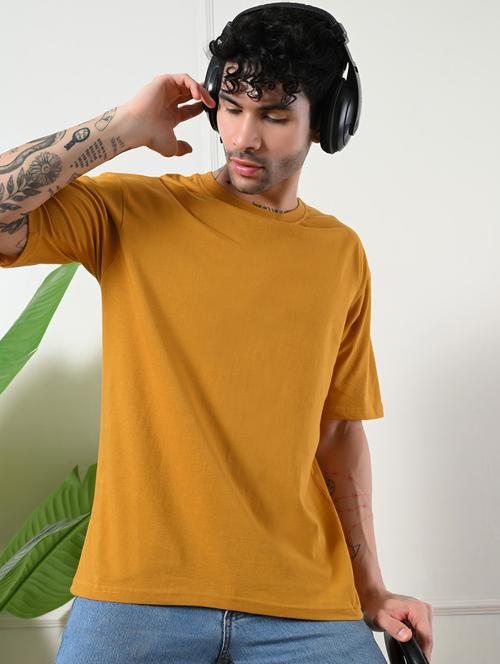 men solid short sleeve regular fit t-shirt - 22161127 - Very Small Image - 1