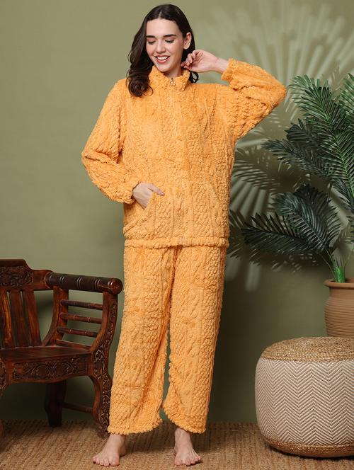 Women Long Sleeve Nightwear Pyjama Set - 22162310 - Very Small Image - 1