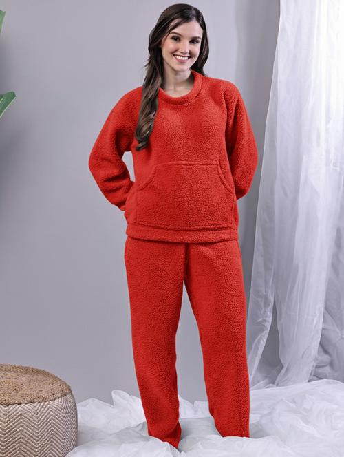 Women Long Sleeve Nightwear Pyjama Set - 22162319 - Very Small Image - 1