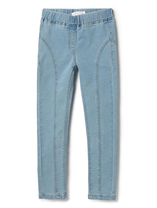 girls solid mid rise slim fit jegging - 22162473 - Very Small Image - 1