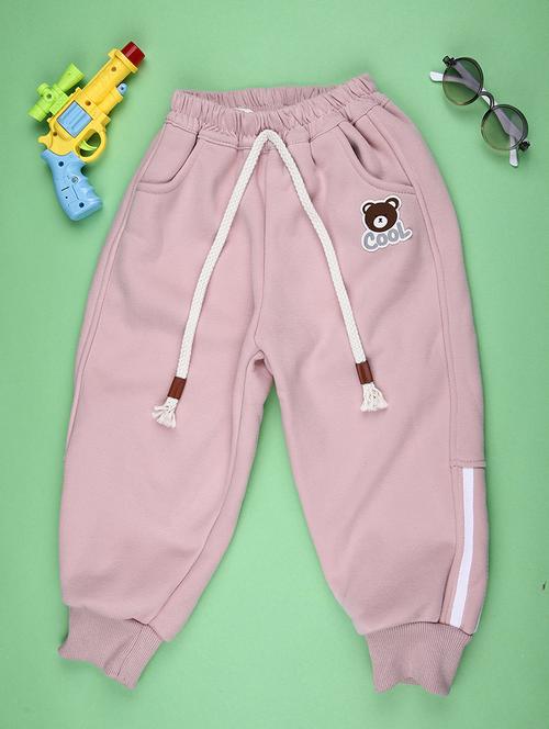 boys solid mid rise jogger - 22162718 - Very Small Image - 1