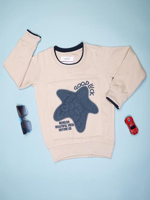 boys printed long sleeve sweatshirt - 22165100 - Very Small Image - 1