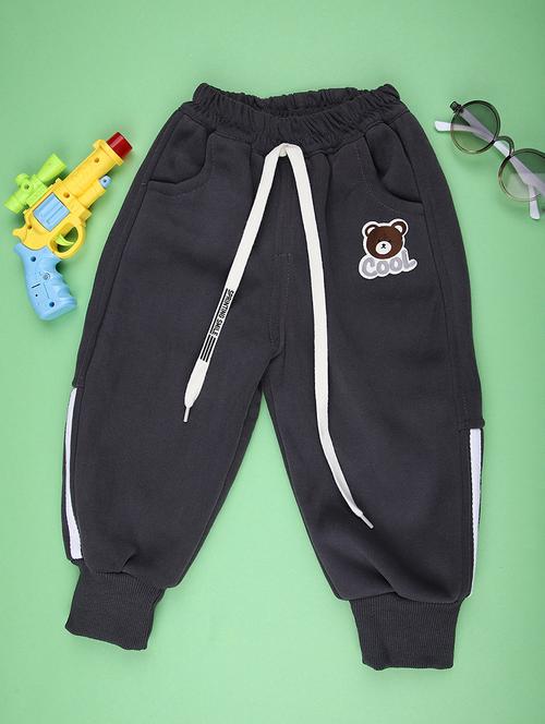 boys solid mid rise jogger - 22165285 - Very Small Image - 1