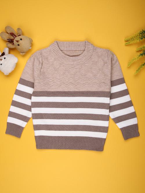 boys self designed long sleeve sweater - 22168768 - Very Small Image - 1