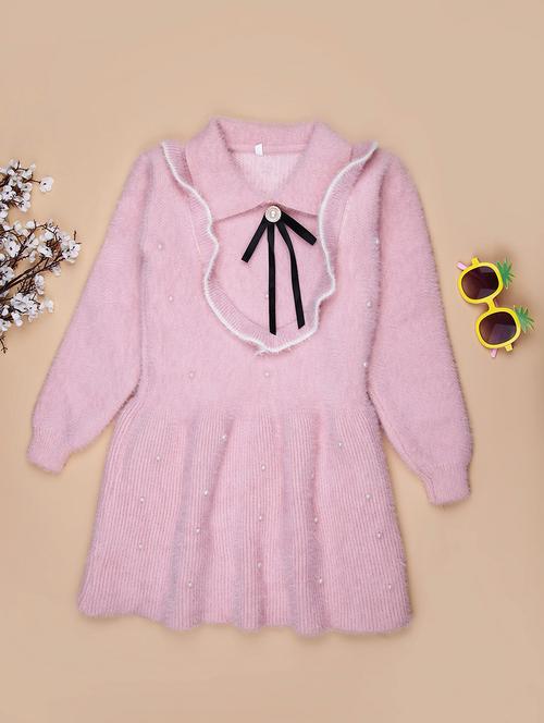 girls embellished long sleeves sweater - 22170445 - Very Small Image - 1