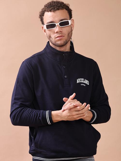 men front & back print long sleeve regular fit sweatshirt - 22170456 - Very Small Image - 1