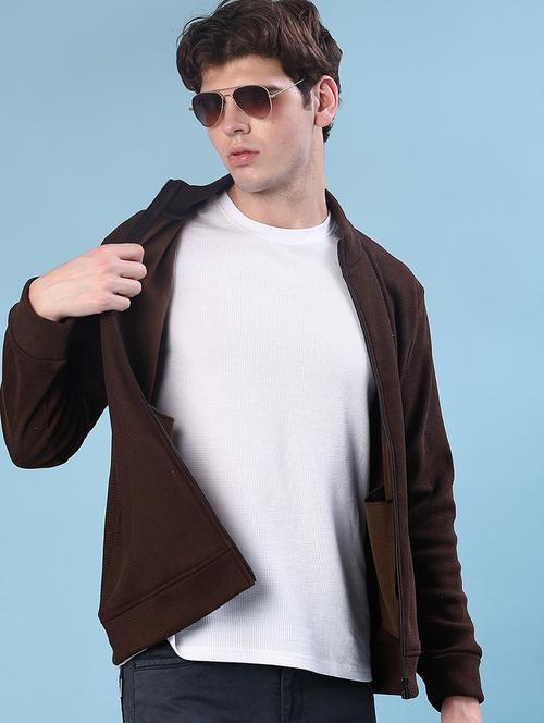 men self design long sleeve regular fit sweatshirt - 22170459 - Very Small Image - 1