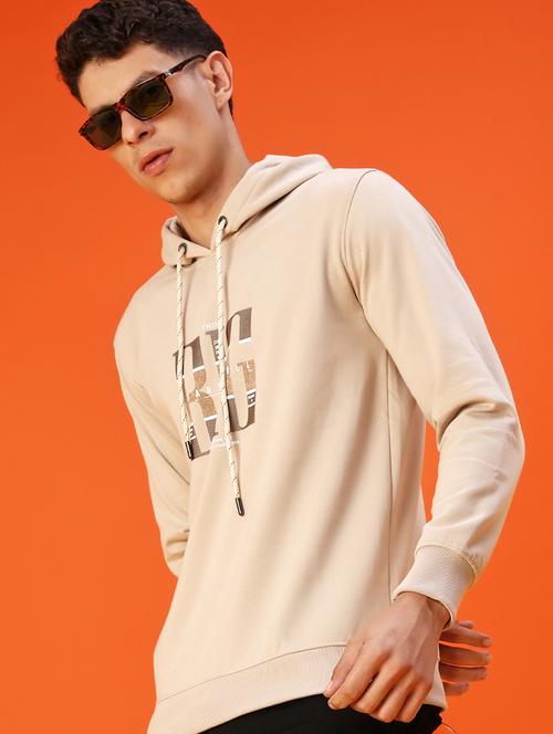 men chest print long sleeve regular fit sweatshirt - 22171094 - Very Small Image - 1