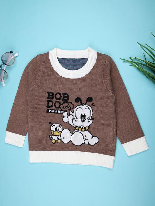 kids self designed long sleeve sweater - 22171523 - Very Small Image - 1