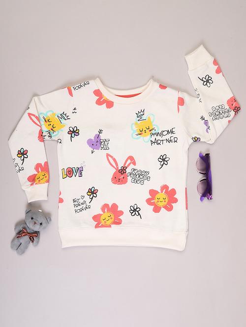 kids printed long sleeve sweatshirt - 22171582 - Very Small Image - 1
