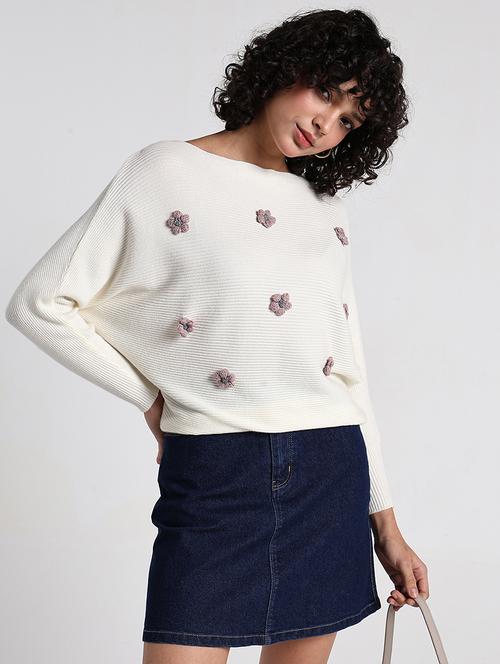 women self desifned batwing sleeve pullover - 22173751 - Very Small Image - 1