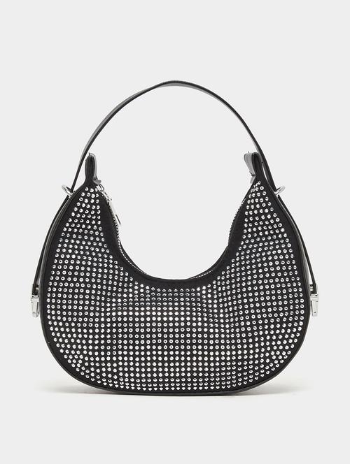women black emebllished handbag - 22176748 - Very Small Image - 1