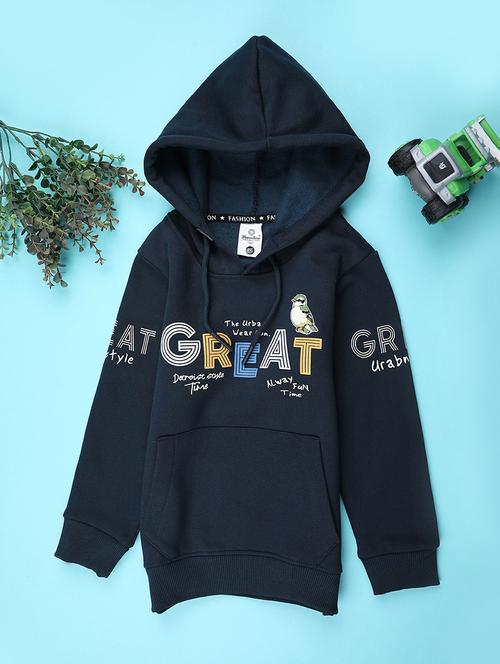 boys long sleeve hooded sweatshirt - 22177010 - Very Small Image - 1