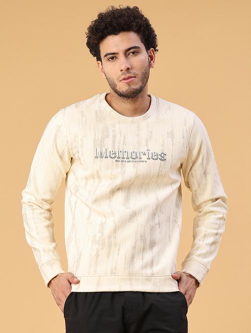 men printed long sleeve regular fit sweatshirt - 22177520 - Very Small Image - 1