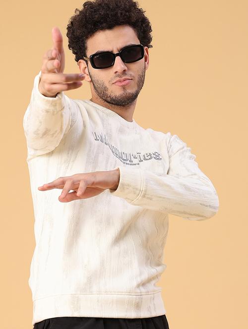 men printed long sleeve regular fit sweatshirt - 22177521 - Very Small Image - 1