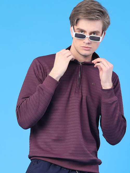 men self design long sleeve regular fit sweatshirt - 22177721 - Very Small Image - 1