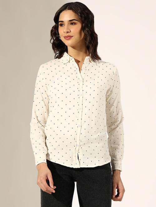 women collared long sleeve regular shirt - 22180092 - Very Small Image - 1