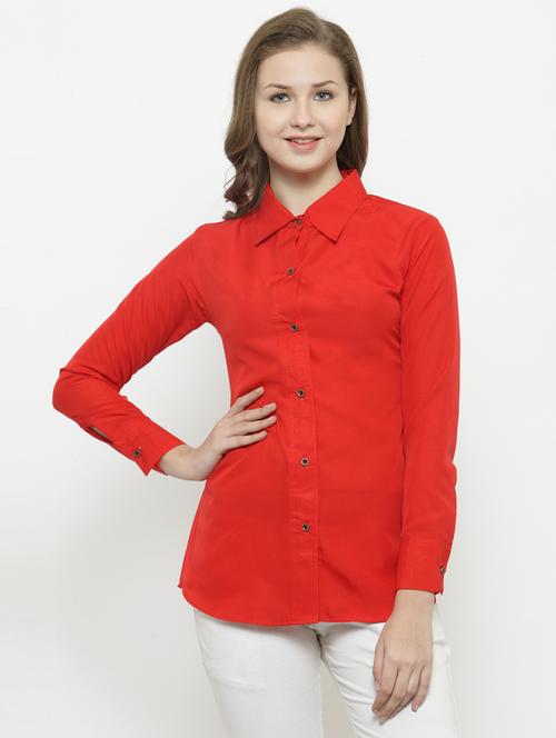women collared long sleeve regular fit shirt - 22184968 - Very Small Image - 1