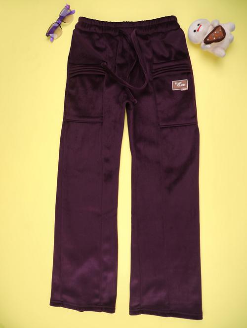 girls solid mid rise nightwear pyjama - 22185451 - Very Small Image - 1