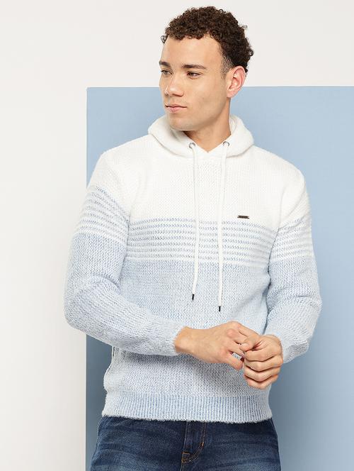 men self design long sleeve regular fit pullover  - 22186099 - Very Small Image - 1