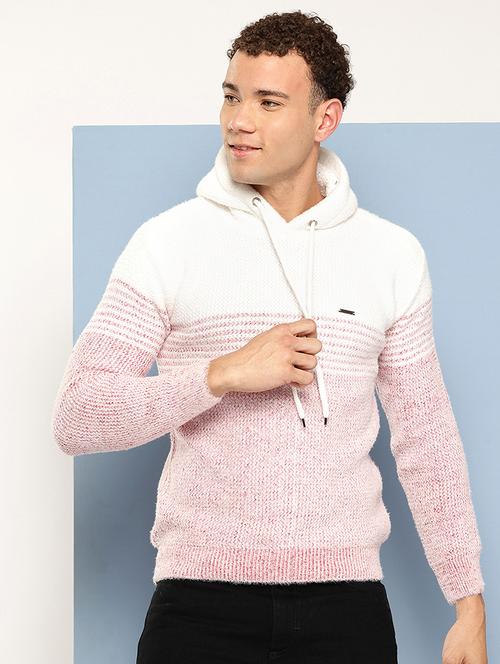 men self design long sleeve regular fit pullover  - 22186102 - Very Small Image - 1