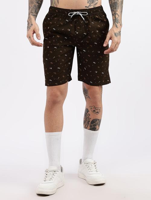 men printed mid rise bermuda short - 22186265 - Very Small Image - 1