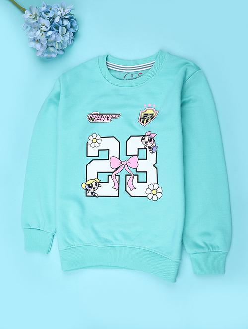 girls typographic long sleeve sweatshirt - 22217163 - Very Small Image - 1