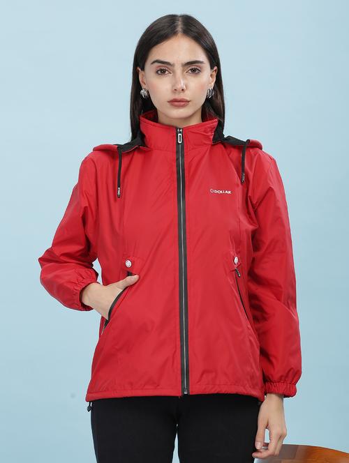 red polyester quilted & puffer jacket - 22218412 - Very Small Image - 1