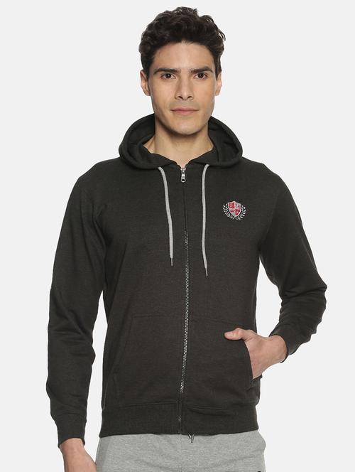 men solid long sleeve regular fit sweatshirt - 22220175 - Very Small Image - 1