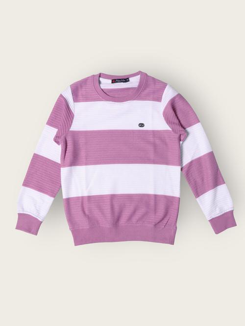 boys color block long sleeve sweater - 22226455 - Very Small Image - 1