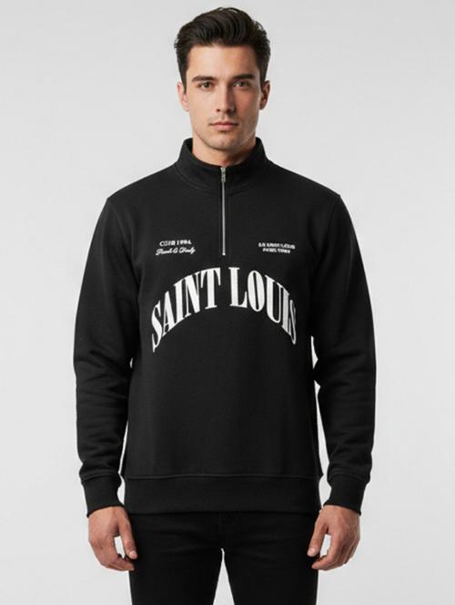 men front print long sleeve regular fit sweatshirt - 22227350 - Very Small Image - 1