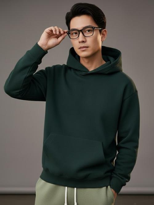 men solid long sleeve regular fit sweatshirt - 22228661 - Very Small Image - 1