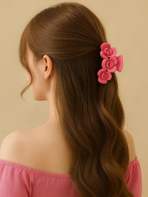 women floral rose design clutcher - 22228706 - Very Small Image - 1