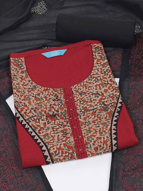 Women Printed Unstitched Suit Set - 22228834 - Very Small Image - 1