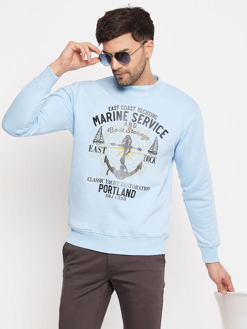 men printed long sleeve regular fit sweatshirt - 22230683 - Very Small Image - 1