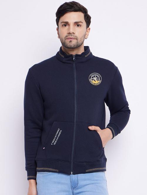 men typographic long sleeve regular fit sweatshirt - 22230690 - Very Small Image - 1