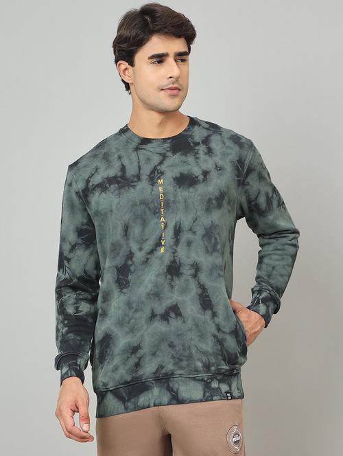 men tie & dye long sleeve regular fit casual shirt - 22230713 - Very Small Image - 1