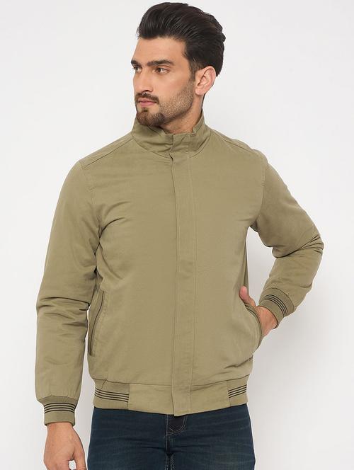 men solid long sleeve regualr fit casual jacket - 22230781 - Very Small Image - 1