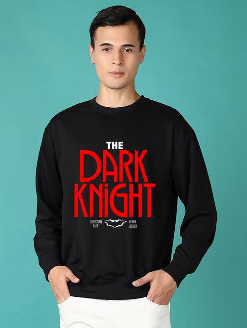 men front print long sleeve regular fit sweatshirt - 22231604 - Very Small Image - 1