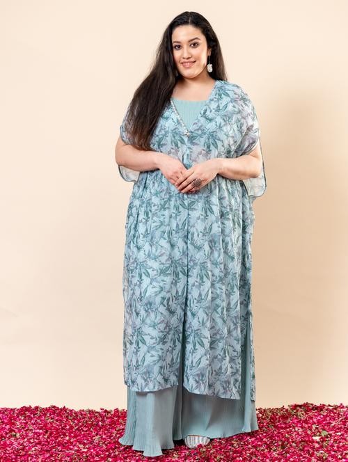 women plus size sweetheart neck fusion set - 22238811 - Very Small Image - 1
